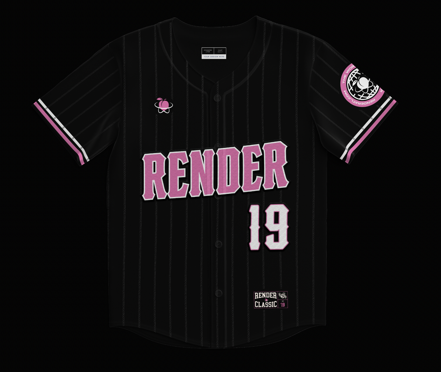 Baseball jersey (Black)
